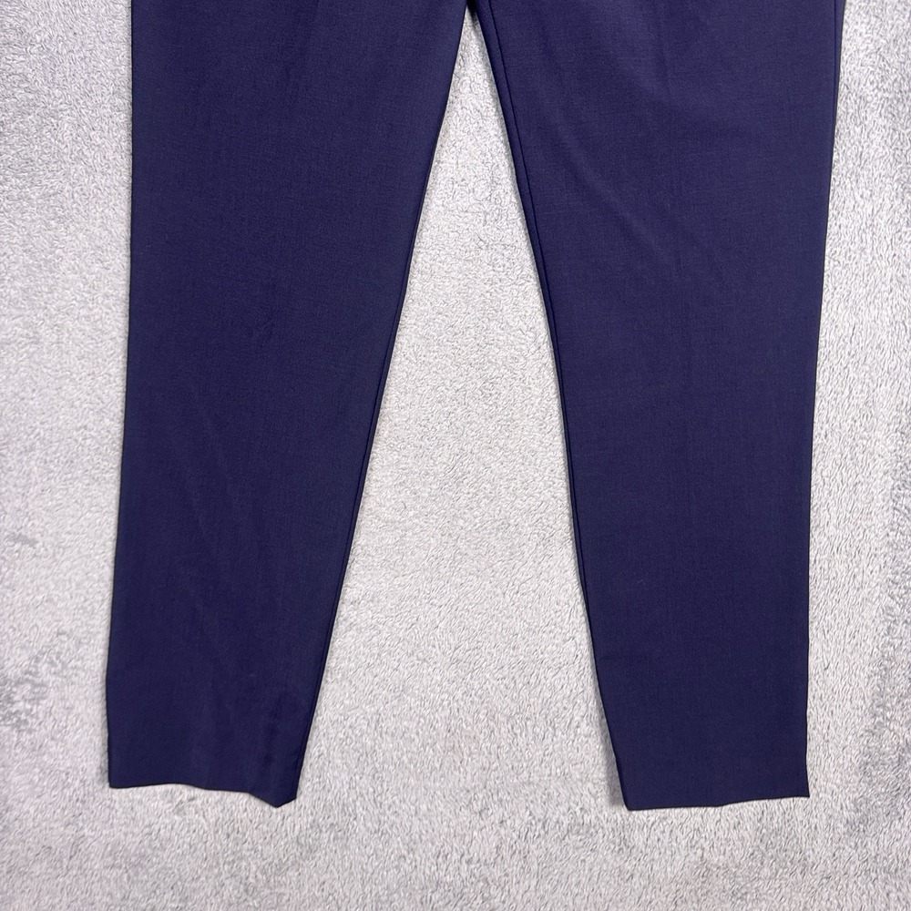 J.Crew Thompson Tapered Dress Pants Mens 32x30 Navy Blue Wool Stretch Chino - Picture 2 of 14